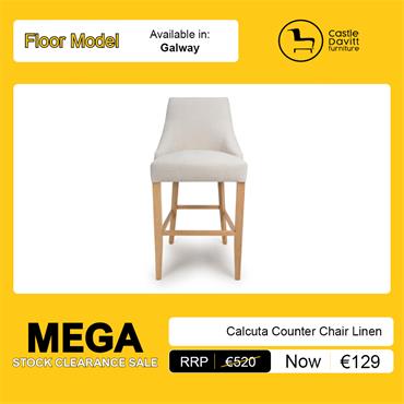 Calcuta Counter Chair Linen
