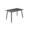 Caitlin Dining Table Rectangle 1600 Black