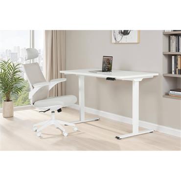 Daley Sit Stand Desk 1400 White