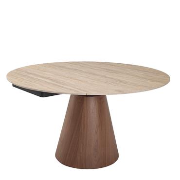 Youghal 1.3-1.8m Round Extending Dining Table