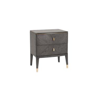 Dara Bedside Table 2 Drawer