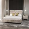 Dillon Bedside Table 2 Drawer Stone