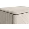 Dillon Bedside Table 2 Drawer Stone