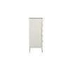 Dillon Tall Chest 5 Drawer Ribbed Top Drw Stone
