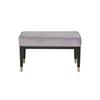 Dara Dressing Stool Ecru Velvet