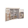 Detta Larder Hutch Taupe