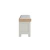 Detta Bench Seat Fabric Cushion with Storage Grey
