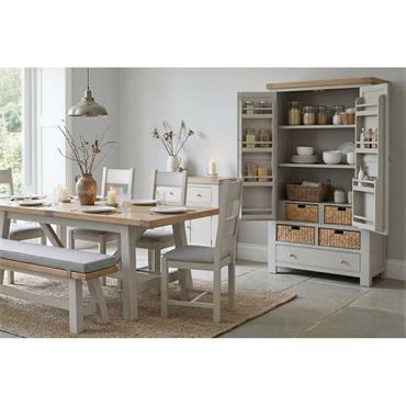 Detta Full Length Larder Taupe