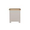 Detta Bedside Table 3 Drawer Taupe