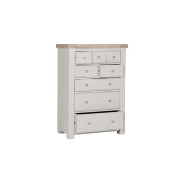 Detta Tall Chest 8 Drawer Taupe
