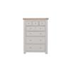 Detta Tall Chest 8 Drawer Taupe