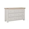 Detta Dressing Chest 6 Drawer Taupe