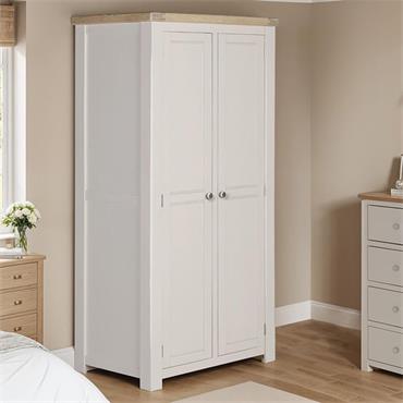 Detta Wardrobe 2 Door Taupe