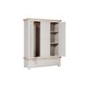 Detta Wardrobe 3 Door Taupe