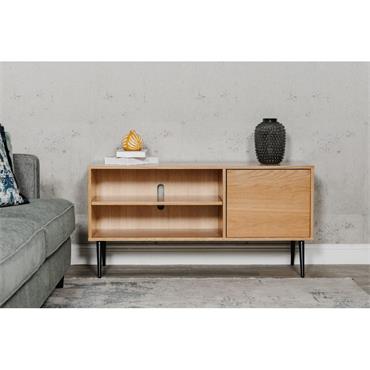 Dawson TV Unit 1200 Natural Oak