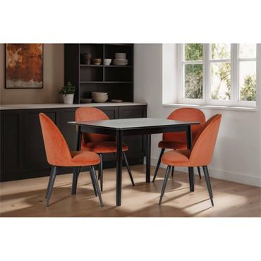 Dawson Dining Table 1200 Black
