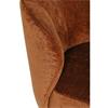 Elijah Swivel Chair Rust