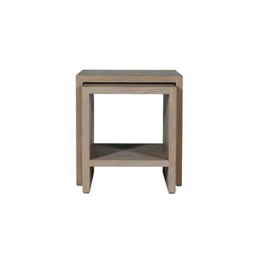 Frankfurt Nest of Tables Smoked Oak