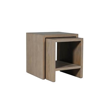 Frankfurt Nest of Tables Smoked Oak