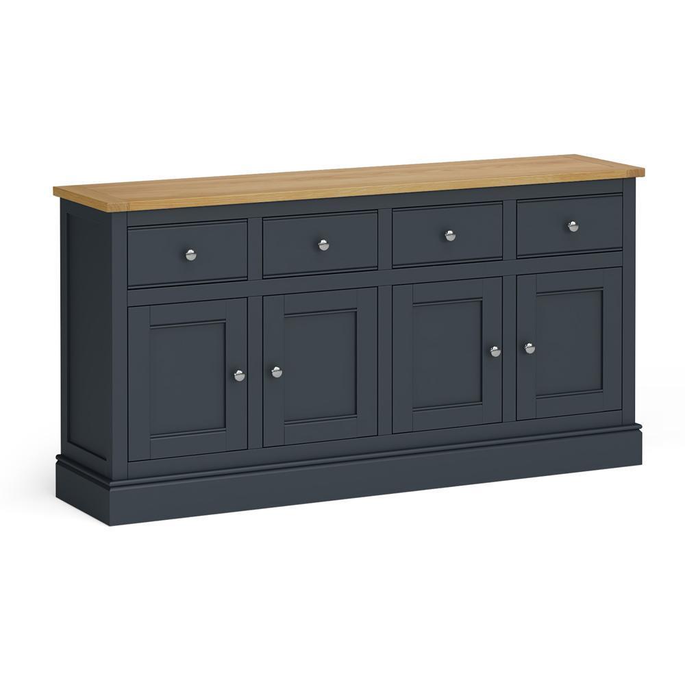Atlantic Charcoal Extra Large Sideboard Castle Davitt Furniture Ireland