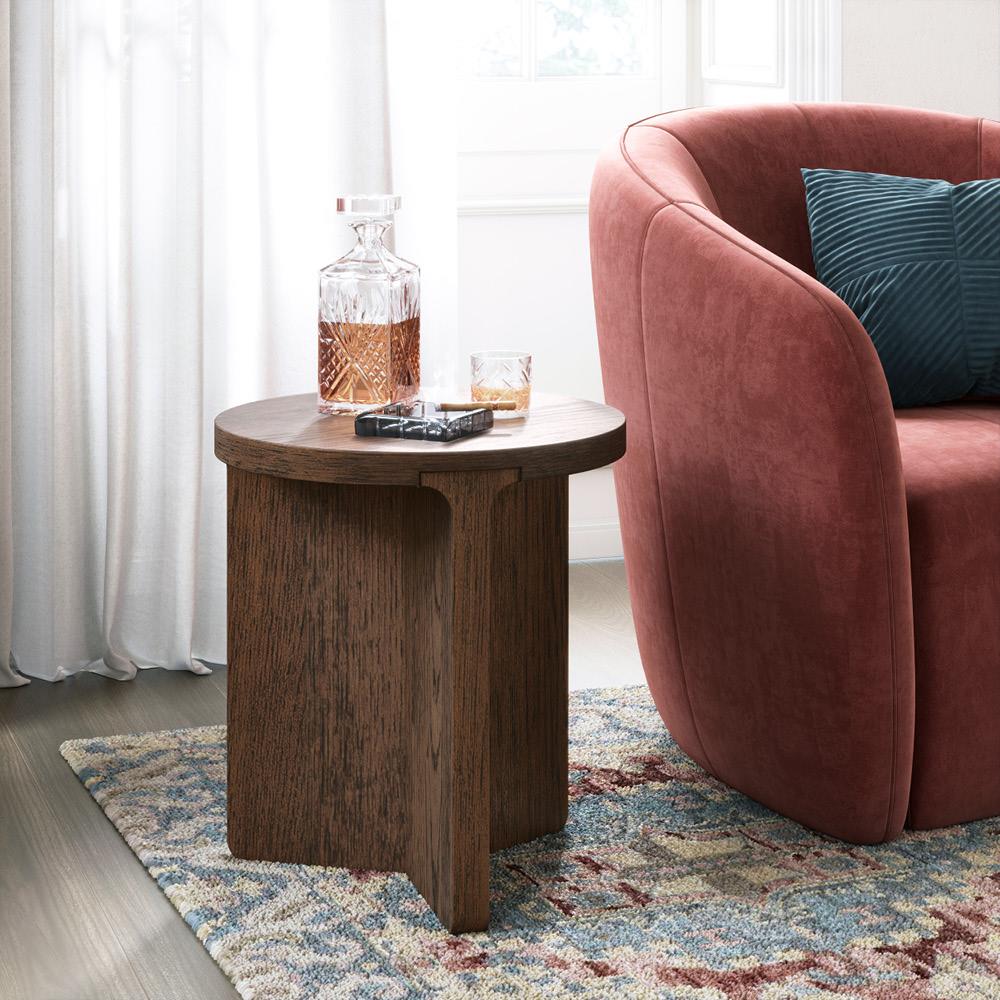 Caleb Round Side Table | Castle Davitt Furniture | Ireland