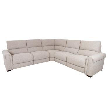 Parker Fabric Large Corner Unit 2 Powered Recliners (1.25EL1U/1.25NA/C12/1.25NA/1.25ER1U)