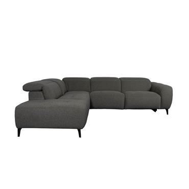 Ballyfin FABRIC 2.5 SEATER RHF 1 POWERED RECLINER FABRIC SQUARE CORNER + 1.25 SEATER LHF + TERMINAL 