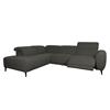 Ballyfin FABRIC 2.5 SEATER RHF 1 POWERED RECLINER FABRIC SQUARE CORNER + 1.25 SEATER LHF + TERMINAL 