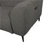 Ballyfin FABRIC 2.5 SEATER RHF 1 POWERED RECLINER FABRIC SQUARE CORNER + 1.25 SEATER LHF + TERMINAL 