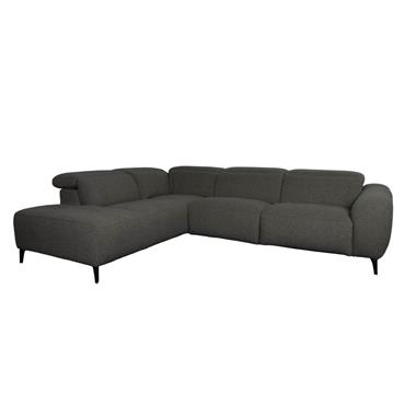 Ballyfin FABRIC 2.5 SEATER RHF 1 POWERED RECLINER FABRIC SQUARE CORNER + 1.25 SEATER LHF + TERMINAL 
