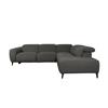 Ballyfin FABRIC 2.5 SEATER LHF 1 POWERED RECLINER FABRIC SQUARE CORNER + 1.25 SEATER RHF + TERMINAL 