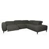 Ballyfin FABRIC 2.5 SEATER LHF 1 POWERED RECLINER FABRIC SQUARE CORNER + 1.25 SEATER RHF + TERMINAL 