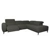 Ballyfin FABRIC 2.5 SEATER LHF 1 POWERED RECLINER FABRIC SQUARE CORNER + 1.25 SEATER RHF + TERMINAL 