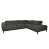Ballyfin FABRIC 2.5 SEATER LHF 1 POWERED RECLINER FABRIC SQUARE CORNER + 1.25 SEATER RHF + TERMINAL 