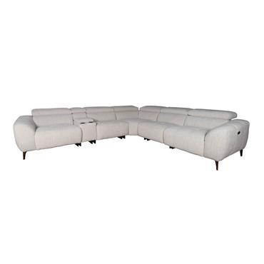 Eamon Fabric Large Corner with Storage Wedge