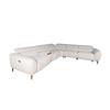 Eamon Fabric Large Corner with Storage Wedge