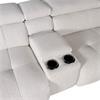 Eamon Fabric Large Corner with Storage Wedge