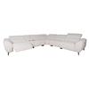Eamon Fabric Large Corner with Storage Wedge