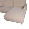 Oisin Fabric 2.5 Seater Lhf Small Fabric 1.25 Seater Chaise Rhf
