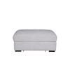 Heather Storage Ottoman Light Grey