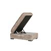 Heather Storage Ottoman Mink