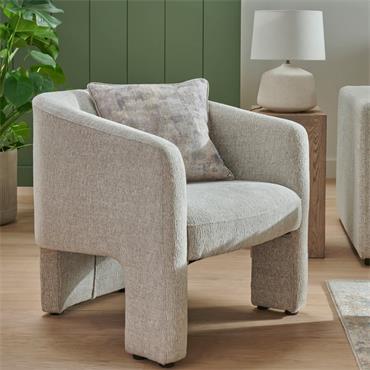 Heather Accent Chair Light Grey