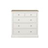 Hook Tall Chest 5 Drawer Cashmere