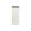 Hook Tall Chest 5 Drawer Cashmere