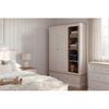 Hook Wardrobe 3 Door/2 Drawer Cashmere