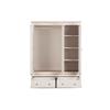 Hook Wardrobe 3 Door/2 Drawer Cashmere