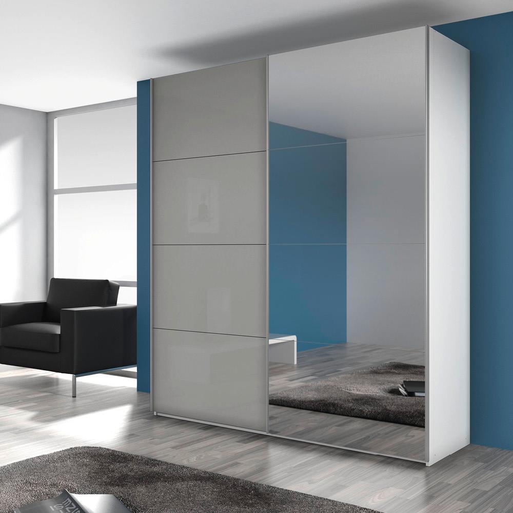 Newark Sliding Robe Grey | Castle Davitt Furniture | Ireland