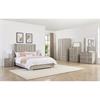 Jacob Tall Chest 4 Drawer Open Top Grey