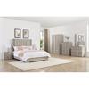 Jacob Tall Chest 4 Drawer Open Top Grey