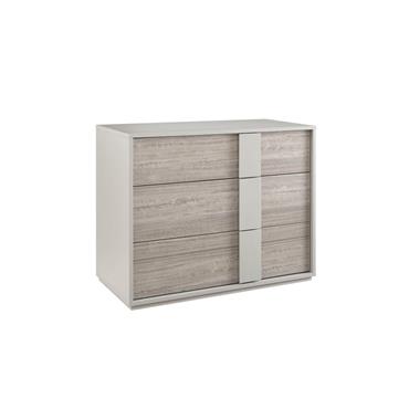 Jacob Chest 3 Drawer Grey